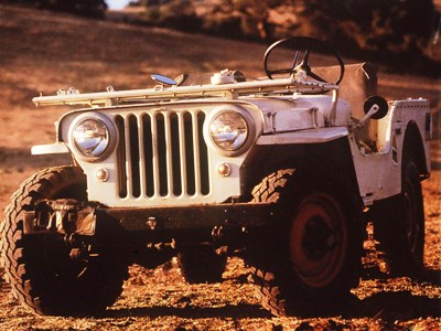 Один из первых в мире гражданских внедорожников, Jeep CJ-2A